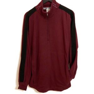 PINK Victoria’s Secret Maroon Long Sleeve …